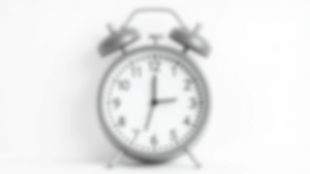 Reloj analógico mostrando diferentes horas del día, fondo degradado suave, iluminación profesional