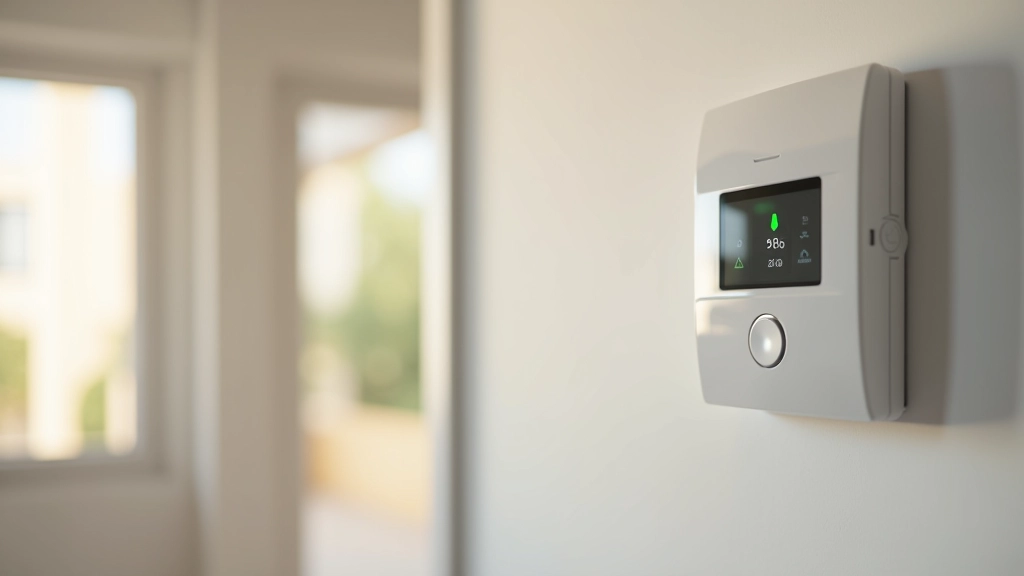 Hogar moderno con medidor de energía